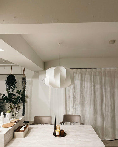 Imitation Silk Bubble Swag Pendant Light - LUUGAA