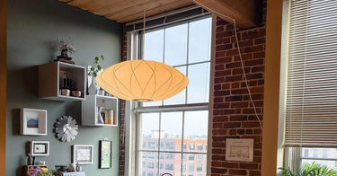 Imitation Silk Bubble Swag Pendant Light - LUUGAA