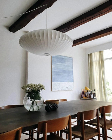 Imitation Silk Bubble Swag Pendant Light - LUUGAA