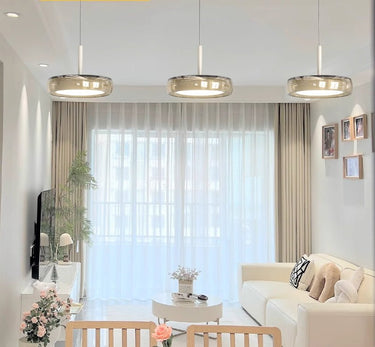 Italian Style Glass Pendant Light - LUUGAA