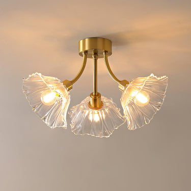 Kalin Flower Glass Ceiling Lamp - LUUGAA