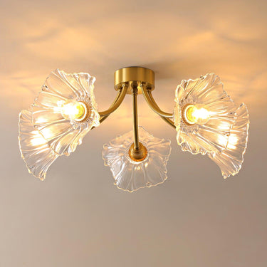 Kalin Flower Glass Ceiling Lamp - LUUGAA