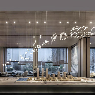 Large Seagull Chandelier - LUUGAA