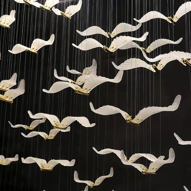 Large Seagull Chandelier - LUUGAA