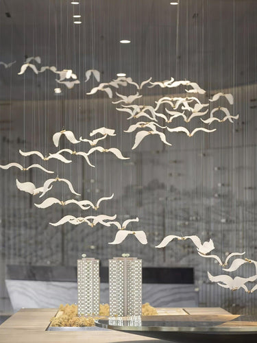 Large Seagull Chandelier - LUUGAA