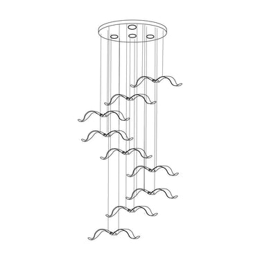 Large Seagull Chandelier - LUUGAA