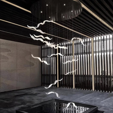 Large Seagull Chandelier - LUUGAA