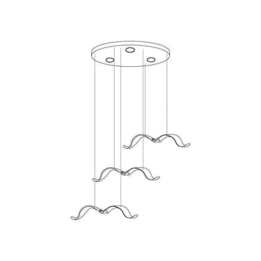 Large Seagull Chandelier - LUUGAA