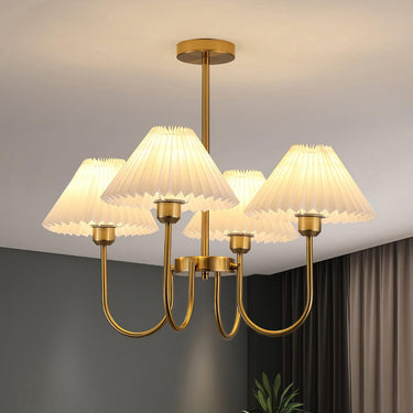 Lenore Pleated Chandelier - LUUGAA