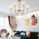 Lenore Pleated Chandelier - LUUGAA