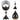 Liora Black and Gold Ceramic Two - Tone Table Lamp - LUUGAA