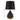 Liora Black and Gold Ceramic Two - Tone Table Lamp - LUUGAA