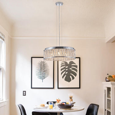 Luminous Circle Modern Crystal Chandelier - LUUGAA