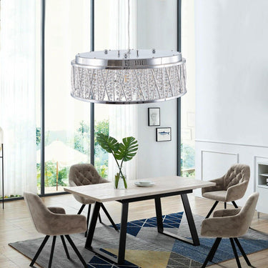 Luminous Circle Modern Crystal Chandelier - LUUGAA