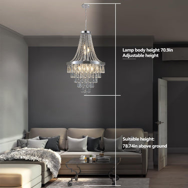 Luna Crystal Chandelier - LUUGAA