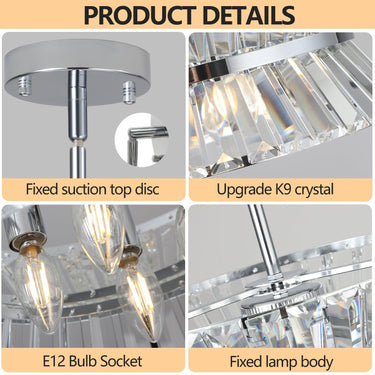 Lury Crystal Chandelier - LUUGAA