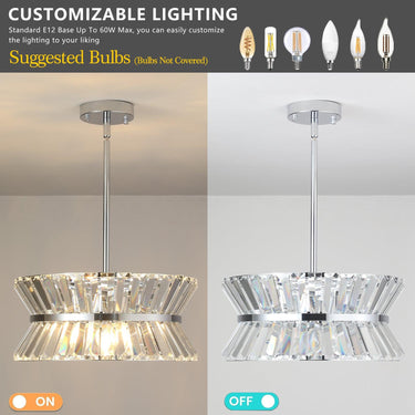 Lury Crystal Chandelier - LUUGAA