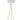 Luxe Hourglass Gold Metal Floor Lamp - LUUGAA