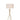 Luxe Hourglass Gold Metal Floor Lamp - LUUGAA