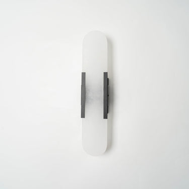 Melange Elongated Alabaster Wall Lamp - LUUGAA