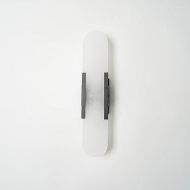 Melange Elongated Alabaster Wall Lamp - LUUGAA
