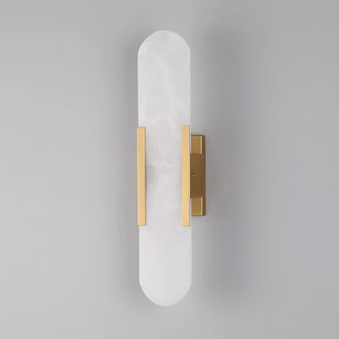 Melange Elongated Alabaster Wall Lamp - LUUGAA