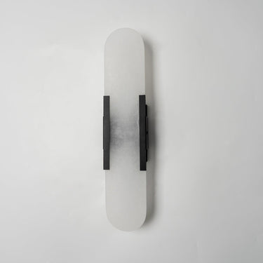 Melange Elongated Alabaster Wall Lamp - LUUGAA