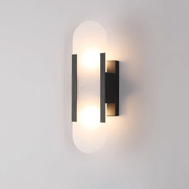 Melange Elongated Alabaster Wall Lamp - LUUGAA