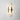 Melange Elongated Alabaster Wall Lamp - LUUGAA