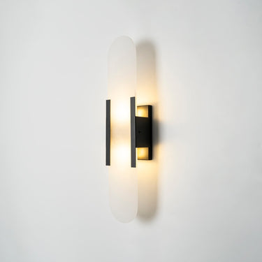 Melange Elongated Alabaster Wall Lamp - LUUGAA