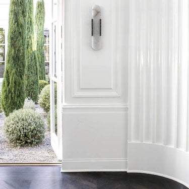 Melange Elongated Alabaster Wall Lamp - LUUGAA