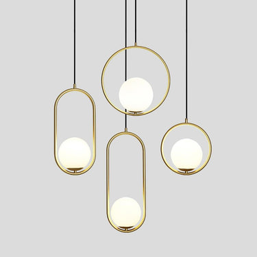 Mila Brass Pendant Light - LUUGAA