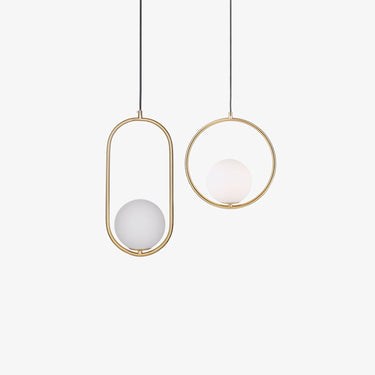 Mila Brass Pendant Light - LUUGAA