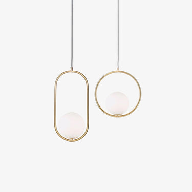 Mila Brass Pendant Light - LUUGAA