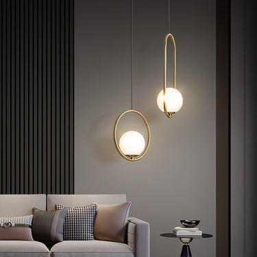 Mila Brass Pendant Light - LUUGAA