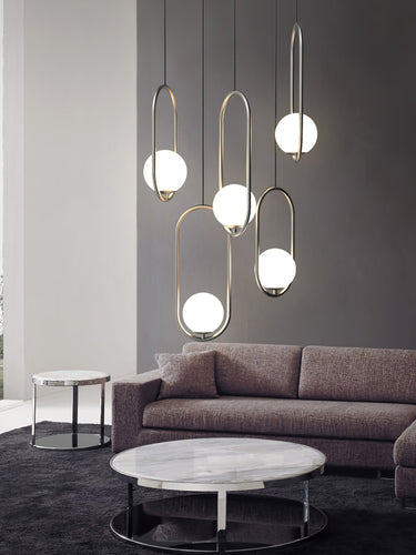 Mila Brass Pendant Light - LUUGAA