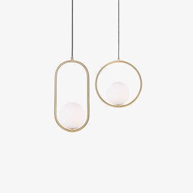 Mila Brass Pendant Light - LUUGAA