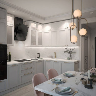 Mila Brass Pendant Light - LUUGAA
