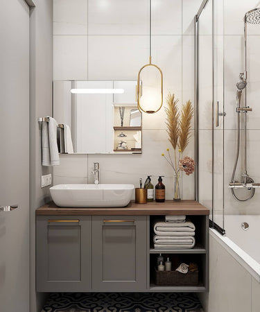 Mila Brass Pendant Light - LUUGAA