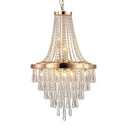 Modern Light Luxury Golden Crystal Chandelier - LUUGAA