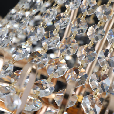 Modern Light Luxury Golden Crystal Chandelier B - LUUGAA