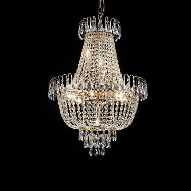 Modern Light Luxury Golden Crystal Chandelier B - LUUGAA