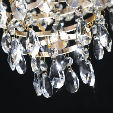 Modern Light Luxury Golden Crystal Chandelier B - LUUGAA