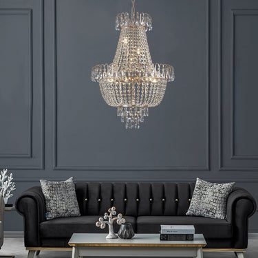 Modern Light Luxury Golden Crystal Chandelier B - LUUGAA