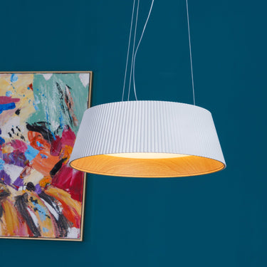 Modern Ribbed Pendant Light - LUUGAA