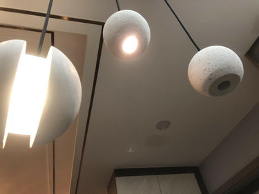 Moon Concrete Pendant Lamp - LUUGAA