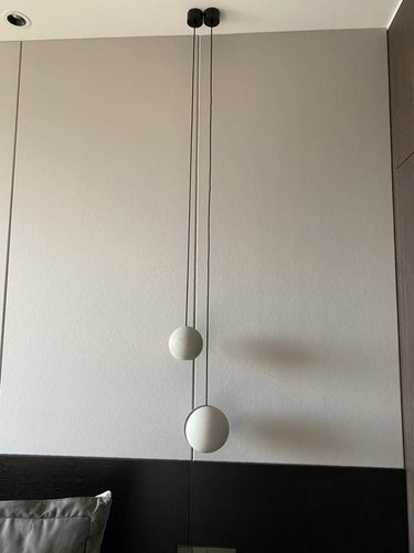 Moon Concrete Pendant Lamp - LUUGAA