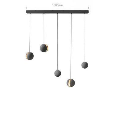 Moon Concrete Pendant Lamp - LUUGAA