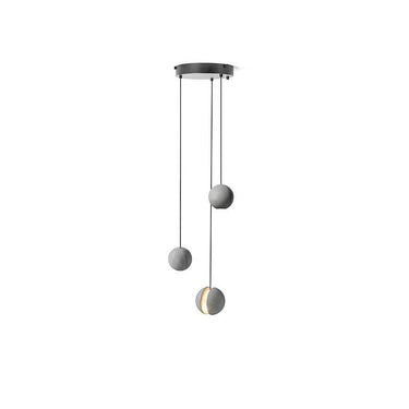 Moon Concrete Pendant Lamp - LUUGAA