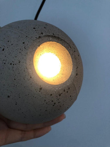 Moon Concrete Pendant Lamp - LUUGAA